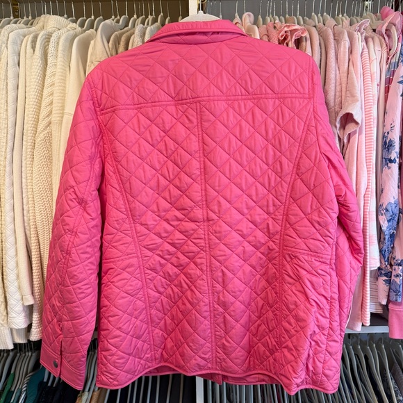Talbots Women's Pink Quilted Jacket - Picture 3 of 3